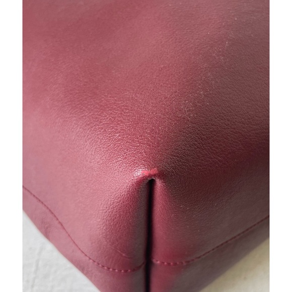 Saint Laurent Large Shopping Tote, Red - Picture 12 of 16